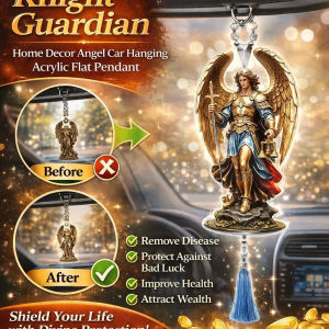 Angel Pendant Guardian Angel Charm Elegant Home Decor Perfect Gift Idea Spiritual Protection Wall Hanging Accessory Room Decor