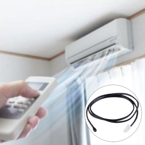 NTC Temperature Thermal Thermistor TC 10K Probe Sensor 50cm Air Conditioning Temperature Sensor Waterproof