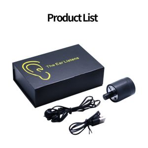 【ส่งไวจากกรุงเทพ】 เครื่องฟังทะลุกำแพง เครื่องฟังเสียง ฟังเสียงระยะไกล ไมโครโฟน USB Audio ตรวจสอบหูฟัง เครื่องขยายเสียง