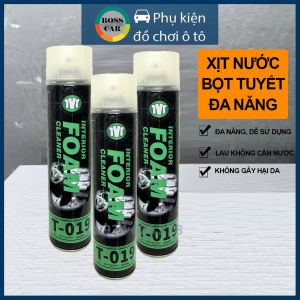 Chai xịt tẩy rửa nội thất ô tô đa năng dạng bọt lau sạch không cần rửa nước dung dịch nước rửa xe bọt tuyết đa năng chuyên dụng cho oto xe hơi xe máy bộ đồ nghề vệ sinh làm mới xe ô tô