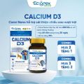 Ecopex Natural - Viên Uống Tăng Chiều Cao CALCIUM D3 Bổ Sung Canxi , Giúp Tăng Chiều Cao Từ 6 - 25 Tuổi (60 viên/Hộp). 