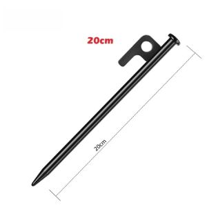 MOGEE - Cọc đinh neo dựng lều cắm trại dài 20cm/ 30cm/ 40cm thép carbon đinh ghim cắm đất dựng lều dã ngoại