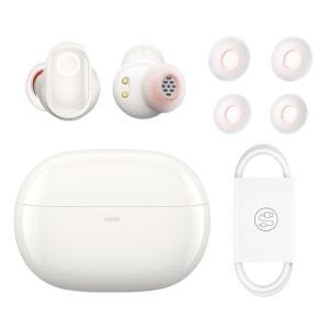 Baseus Bowie WM05 ANC Wireless Earphone TWS Hybrid 43dB ANC Noise Cancellation Earbuds 4-Mics ENC Bluetooth 5.2 Quick Charge HiFi Earphones