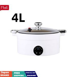 Home Micro-Pressure Cooker: Multifunctional Electric Pot with Intelligent Frying Pan for Soup Porridge and Hot Pot