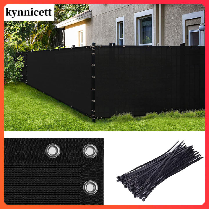 【5 Years Warranty】Black Fence Privacy Sun Shade Screen Mesh High ...