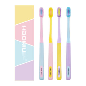 ถูกสุดแปรงสีฟัน แแปรงสีฟัน ผู้ใหญ่ แปรงสีฟันขนนุ่ม ไม่เจ็บเหงือก ดีไซน์แฟชั่น สีพาสเทล สไตล์ญี่ปุ่น สวย น่ารัก น่าใช้