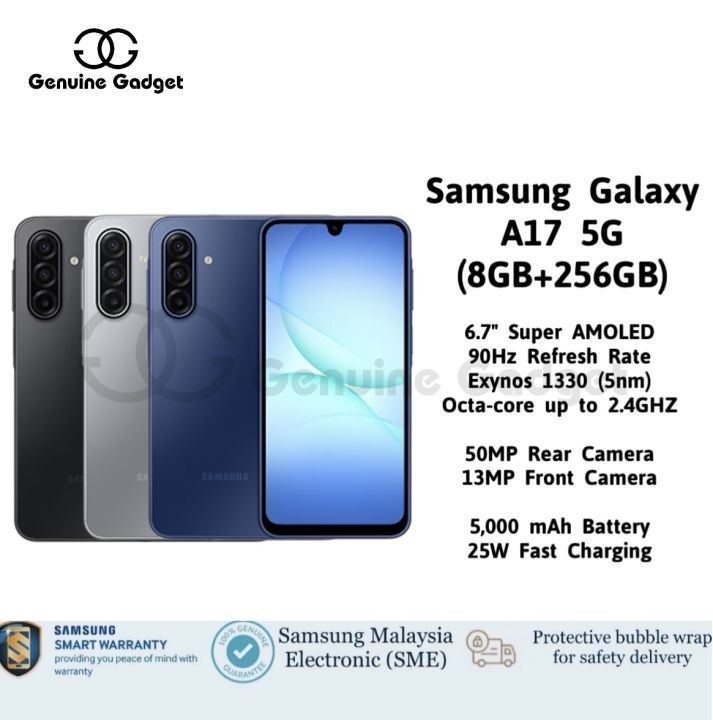 Samsung Galaxy A17 5G (A176) 8GB RAM + 256GB ROM 12 MONTHS WARRANTY BY ...