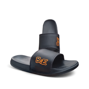 Bie - Sandal Slop Bie Up Genzha Series White In 1st Gen Black