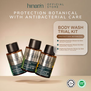 Hinarin Protection Botanicals Trial Kit 30ml x3 | Aloe Vera + B5 | Peppermint + Vit E | Sunflower Seed Oil + Niacinamide
