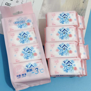 Khăn Ướt Cảm Giác Lạnh Mùa Hè Khăn Ướt Bạc Hà Mát Mẻ Và Sảng Khoái Khăn Ướt Túi Nhỏ Tiện Mang Theo Hương Bạc Hà Khăn Ướt Lau Mồ Hôi