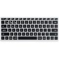 Satechi Slim X1 bàn phím phát sáng Bluetooth đa cặp (Bạc) (1 vùng) (tương thích với iMac, macbook, iPad và các thiết bị Mac khác kể từ 2012). 