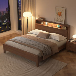 [CozyNest ]Wooden Bed Frame Storage Bed Frame Super Single Bed Frame Queen/King Bed Frame Double Bed