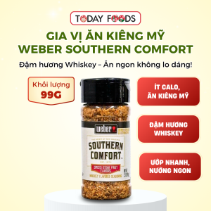 Southern Comfort Weber 99G – Gia Vị Ăn Kiêng Mỹ Hương Whiskey Trái Cây Đậm Đà