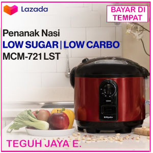 RICE COOKER LOW SUGAR LOW CARBO MIYAKO MCM 721 LST - 18 Liter