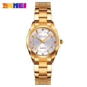 SKMEI 1620 Simple Quartz Girl Wristwatches Stainless Steel Lady Hour Ladies Luxury Watch for Women Waterproof 1390