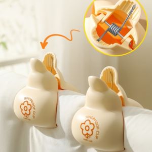 WAPKTY Kích thước lớn Kẹp phơi chăn Bền bỉ Có thể tái sử dụng Kẹp Khăn Đi Biển  Lực nắm chắc chắn Kẹp quần áo chống gió cho Chăn Áo khoác Khăn tắm