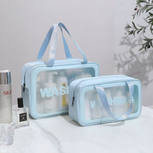 LD-T40 Tas WASHBAG Waterproof Pouch Travel Make Up Multifungsi / Tas Sabun Peralatan Mandi Traveling / Bag Organizer Tas Kosmetik Portable