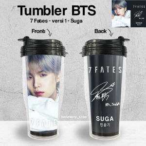 Tumbler BTS 7 Fates versi 1- Botol Minum Merchandise KPOP Murah Unofficial Army Jungkook Jimin Jin JHope Taehyung RM Suga