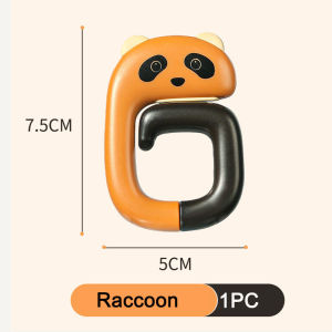 Cartoon Foldable Hook Handbag Hooks Table Side Hook Backpack Hanger School Bag Hanging Hook Bag Hook