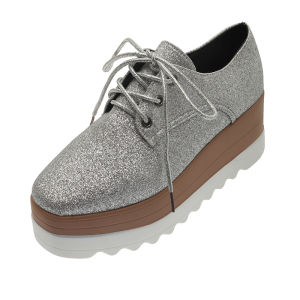 Elegant Womans Wedgs Sneakers Straps Lightweight Women 7cm Heels Shoes Comfy Walking Shoes Size 35-42