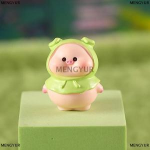 [COD] MENGYUR ตุ๊กตาหมูน่ารักขนาดเล็กรูปปั้นสัตว์มอสตกแต่งบ้านภูมิทัศน์ขนาดเล็กอุปกรณ์ตกแต่งสวนนางฟ้าจิ๋ว