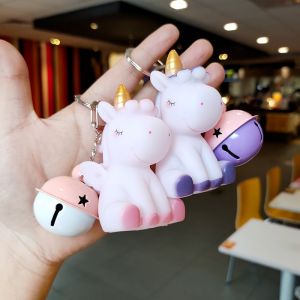 BearBrick Cartoon 3D Figure Keychain With Pendant Key Purse Handbag Car Key Gifts Birthday Present Small Gift Rantai Kunci Comel 3D