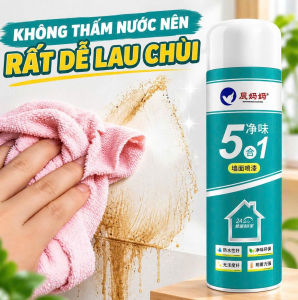 Bình Xịt Sơn Tường 5in1 | Dặm Lại Các Góc Tường Có Nét Bút Vết Bẩn Chọn 1 Bình 450ml Hoặc 800ml
