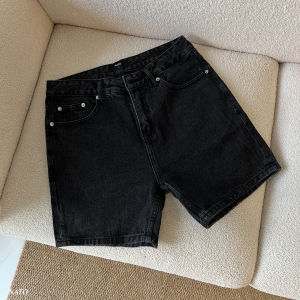 Quần Short Jean Ngắn Nam CARLOS Vải Cao Cấp Xuất Khẩu Trơn Dày Màu Xanh Đen Navy Đẹp Form Co Giãn Ống Ôm Regular NATO