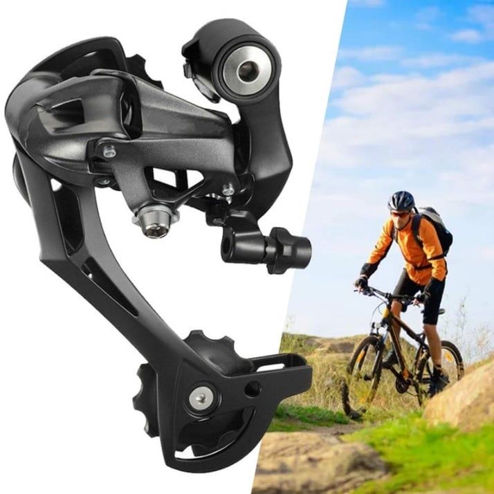 thumbnail interactive-video image 1 of MTB Drivetrain Parts Hycline RD-TY300 Rear Derailleur - 6/7/8 Speed Direct Mount For Mountain Bikes (Black) 6/7/8 Speed Rear Derailleur 1 of 13