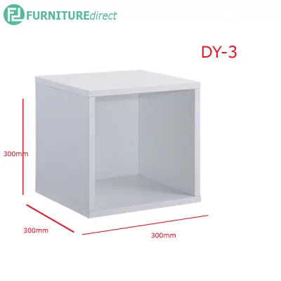 LOFT Design FLEXI wooden DIY wall hanging storage cube cabinet with door book rack display cabinet / KITCHEN CABINET / HANGING SHELF