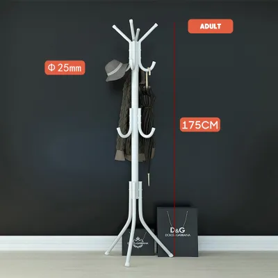 12 Hooks Coat Rack Stand Bag Rack Stand Multi Umbrella Stand Coat Clothes Stand Hat Bag Organizer Tree Style Organizer