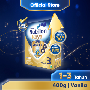 Nutrilon Royal 3 Vanila Susu Pertumbuhan Bubuk 400 GR