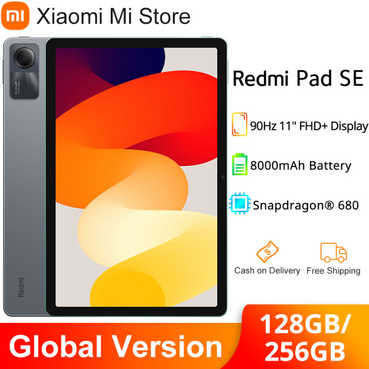 Xiaomi Redmi Pad SE Redmi Tablet Computer 11 Display, Snapdragon 680,  128GB/256GB, FHD 90Hz, Global Version, 8000mAh Battery From Mi668, $180.28