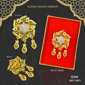 The Brooch Factory Bridal Kebaya Brooch Hijab Klasik Kerongsang Kebaya Jurai Dokoh Puteri Berantai Pin Muslimah