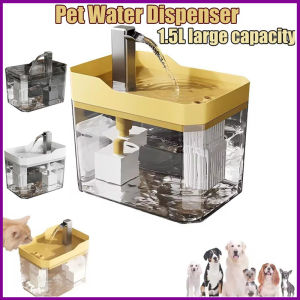 1.5L Automatic Pet Water Dispenser Aerobic Circulating Flowing Water Reduce Bacteria Pet No Urinary Calculi