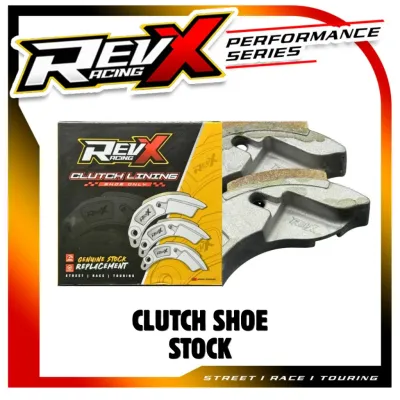 REVX CLUTCH SHOE STOCK FOR MIO/BEAT/M3/SKYDRIVE/BEATFI/MIO125/CLICK125/NMAX/PCX/MXI/ADV