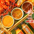 Set Nước Chấm 3 Vị (Muối Ớt Đỏ, Sốt Tiêu Tắc Kẹo , Sốt Me Chua Cay). 
