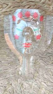 TOPENG WAJAH TRANSPARAN UNTUK PENGHALANG HAIR SPRAY PELINDUNG MAKE UP