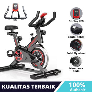 Sepeda Statis/Spinning Bike/Big Exercise Bike/peralatan fitness/Peralatan Olahraga Sangat Tenang Dalam Ruangan