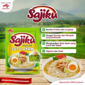 PROMO SAJIKU SOTO AYAM 20 GRAM BUMBU INSTAN 1Pcs BUMBU INSTAN