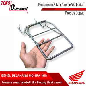 -OUR- Behel Belakang HONDA WIN Bahan Besi Super Tebal Persis 0ri Warna Netral