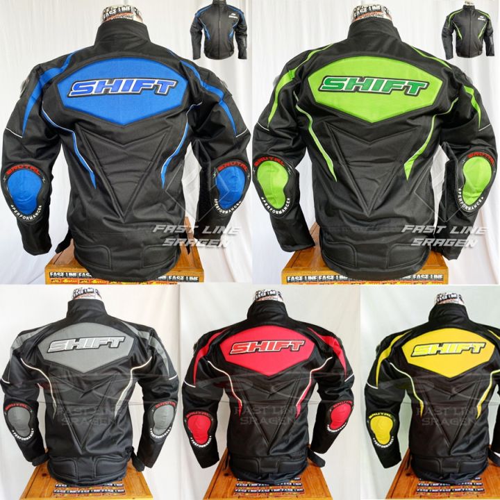 JAKET SHIFT BRUTAL TOURING BIKER BIG SIZE BERKENDARA MOTOR JAKET TEBAL SAFETY PROTECTOR TAHAN AIR UKURAN BESAR M/L/XL/2XL/3XL/4XL/5XL