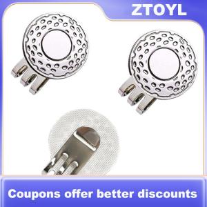 【ZTOYL】 Golf Hat Clip Magnetic Golf Ball Marker Golf Training Aids Accessories