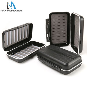 Maximumcatch Waterproof Fly Fishing Box with Slim Grip Foam Plastic Fly Box 170*105*45mm 133*89*35mm