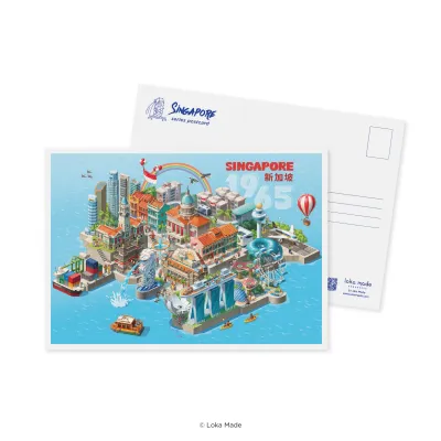 Loka Made Discovery Singapore Postcard