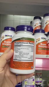 NOW Super Enzymes Hỗ Trợ Bổ Sung Enzyme Tiêu Hóa Giảm Đầy Hơi Khó Tiêu Hỗ Trợ Đường Ruột - Bổ sung Betaine HCl và Ox Bile: Cung cấp thêm các thành phần thường được sử dụng trong các công thức enzyme tiêu hóa.