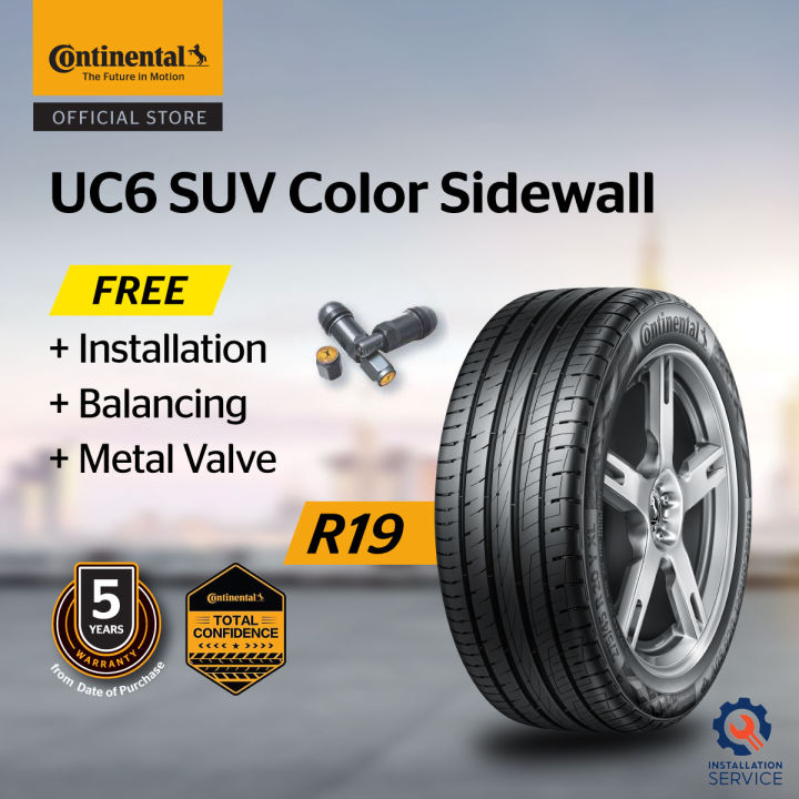 Continental Ultracontact Uc Suv Color Sidewall R Syl