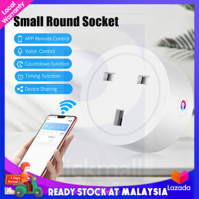 [Ready Stock] Tuya Smart Plug 16A 20A WIFI Plug Socket With Power Monitor Socket Wireless Remote Con