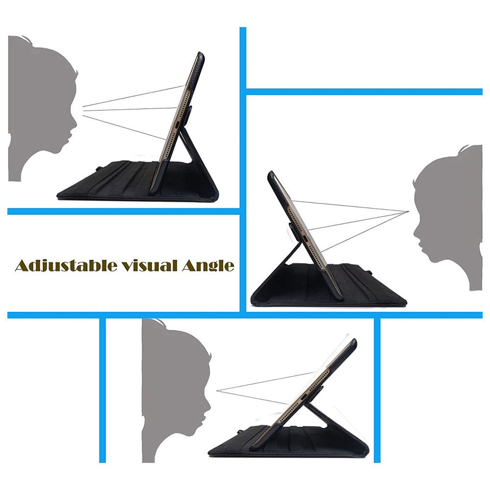 Sarung Flip Kulit PU Berputar 360 Darjah Per Honor Pad 10, X9, X8a, X7, Penutup Pelindung Tablet Dengan Stand Boleh Putar
_voghion.com