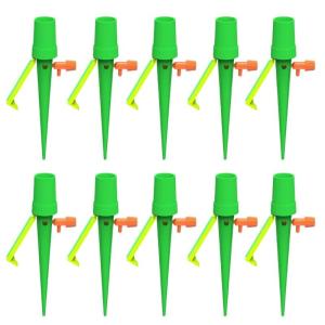10pcs SelfWatering Spikes Automatic Stakes For Indoor Outdoor With Easy Adjustment Valves Garden Irrigation System